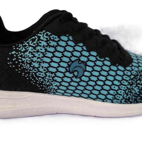 Ladies HL76 Tiffany Shoe AQUA BLACK